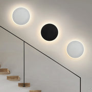 Simple Corridor Stair Wall Background Wall Light Touch