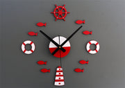 Mediterranean Nordic DIY Clock