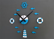 Mediterranean Nordic DIY Clock